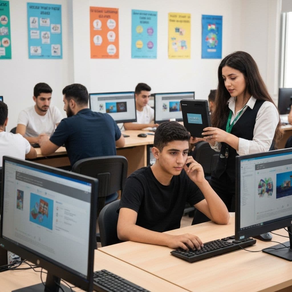 إطلاق برنامج "يد بيد" للتدريب المهني